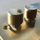 image 3 of SE HOME Satin Brushed Brass Satellite & Coaxial Socket 1 Gang | Gold | Satin Brass