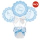 image 1 of Creative Party Baby Shower Party Centrepiece (Pack of 3) - White/Blue - One Size
