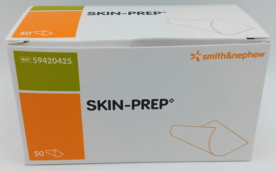 image 1 of Skin-Prep Wipes - Box of 50 - Protective Barrier Wipes