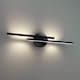 image 2 of CGC SASH LED Black IP44 Bathroom Rated Wall Light 14W Black
