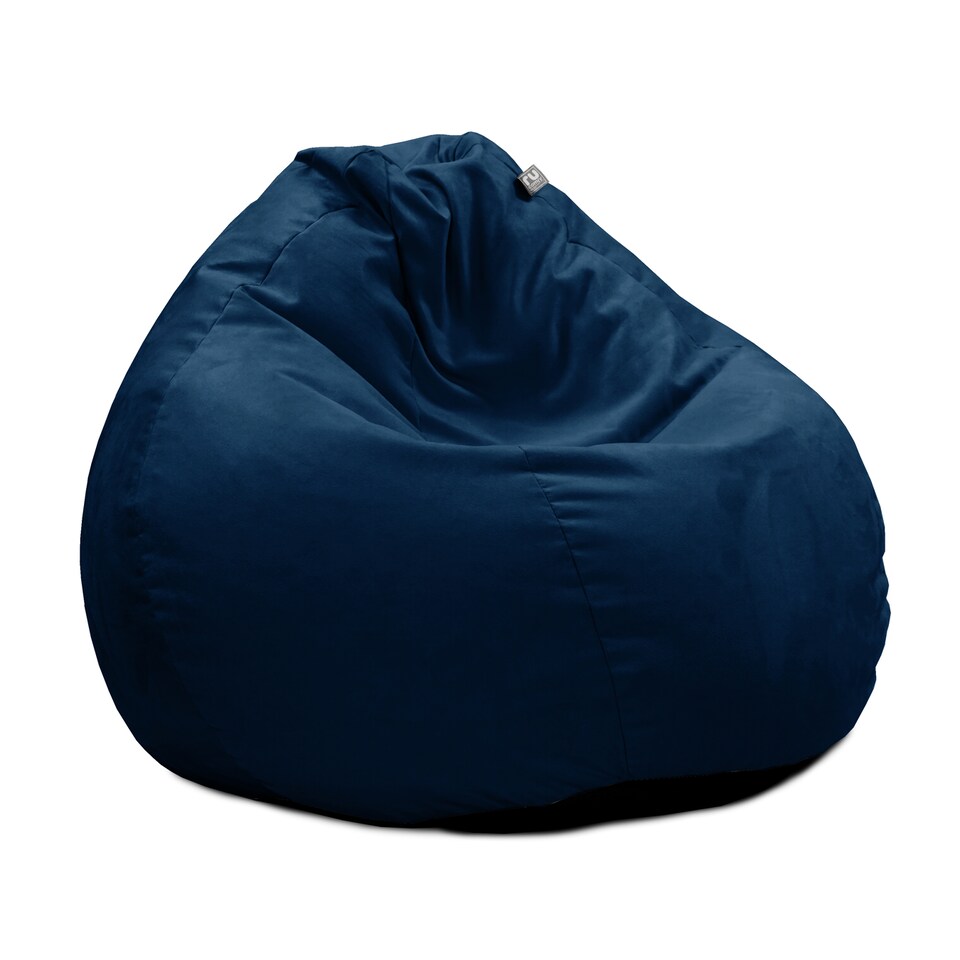 image 1 of rucomfy Indoor Adults Classic Slouchbag Bean Bag Chair - Velvet Seat