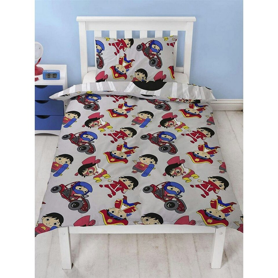 image 1 of Ryan´s World Group Duvet Cover Set - Grey - Single