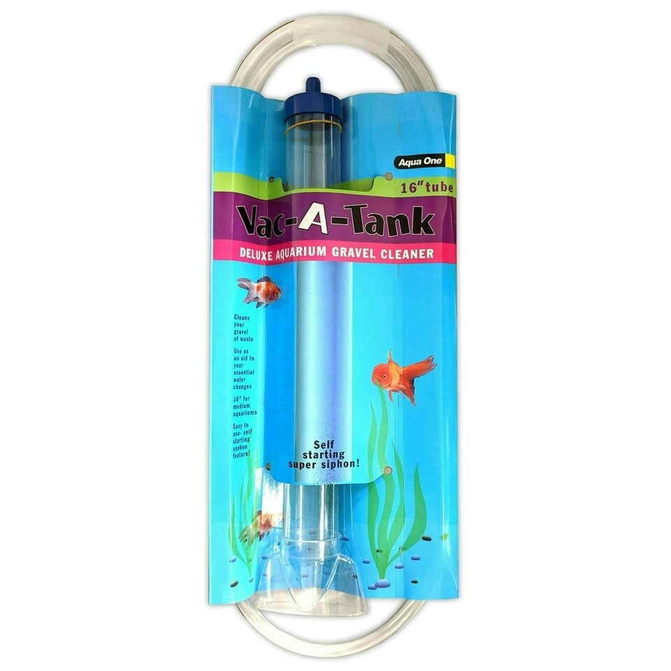 image 1 of Aqua One Vac-A-Tank Gravel Cleaner Syphon White