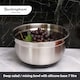 image 6 of Buckingham Deep Salad Mixing bowl with black Silicone Base 28 cm  , 7 Litre