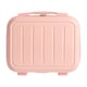 image 1 of Living and Home Lightweight Portable Hard Shell Travel Cosmetic Case, Pink Pink | Personal Item