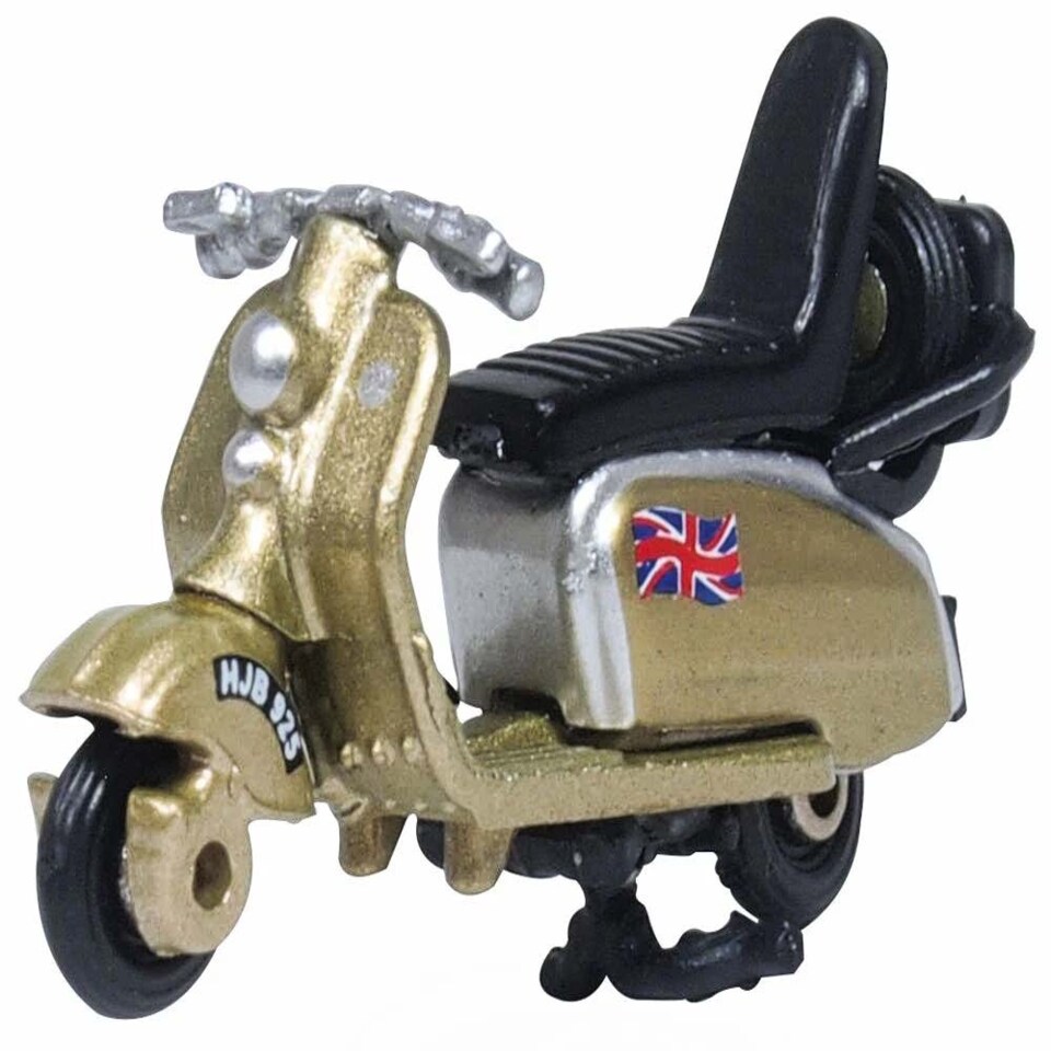 Oxford Diecast Scooter Gold