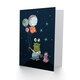 image 2 of Aliens Space Planet Balloons Kids Birthday Child Kids Card