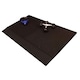 image 1 of Heavy Duty Black Rubber Gym Flooring Mats 50cm x 50cm Tiles - 20mm Black | One Size