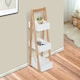image 9 of HOMCOM 3 Tier Bathroom Shower Caddy Freestanding Rack Storage Unit Shelf Organiser