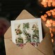 image 3 of Albert Racine Art Card Chinese Patterns of Birds and Flowers