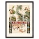 image 1 of Albert Racinet Framed Wall Art Chinese Patterns of Birds and Flowers Home Décor