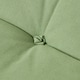 image 5 of Homescapes Forest Green Cotton Back Support Cushion | Green | Forest Green | H 58 x W 68 x D 15 cm