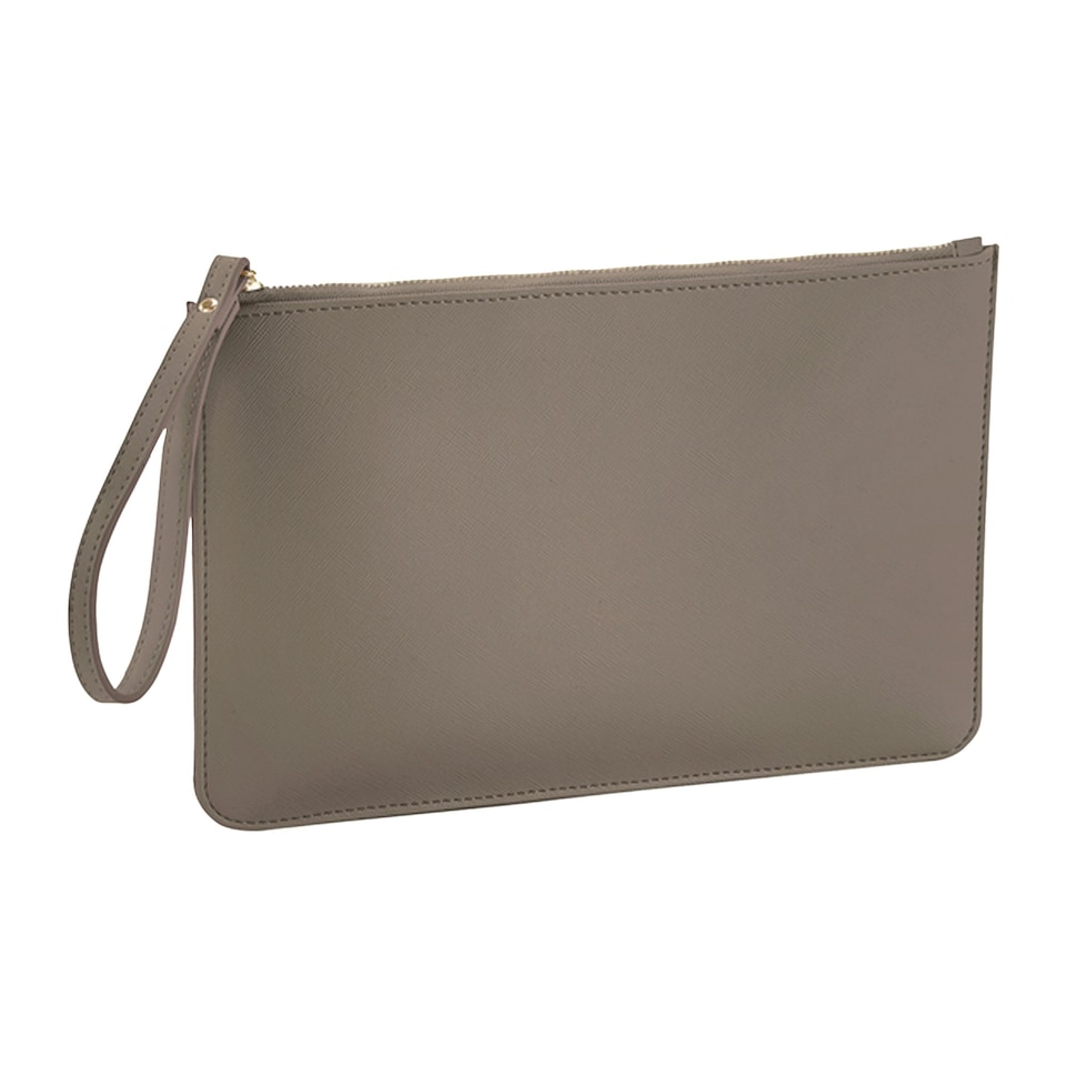 BagBase Boutique Accessory Pouch - Taupe - One Size Grey