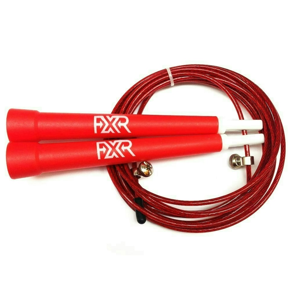 10ft Adjustable Premium Professional Speed Skipping Jump Rope (Red)