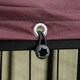 image 8 of PawHut Dog Kennel with Rotating Bowl Holders, Cover, Outdoor Dog Run