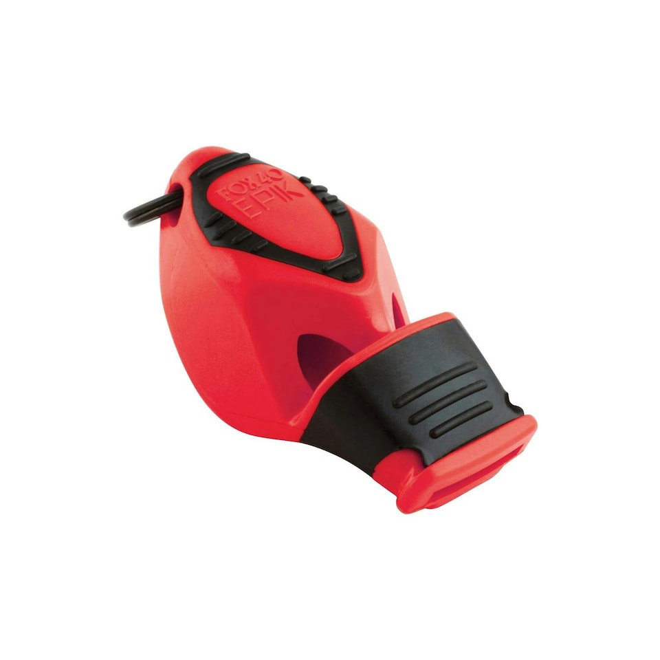 image 1 of Fox 40 Epik CMG Safety Whistle - Red/Black - One Size
