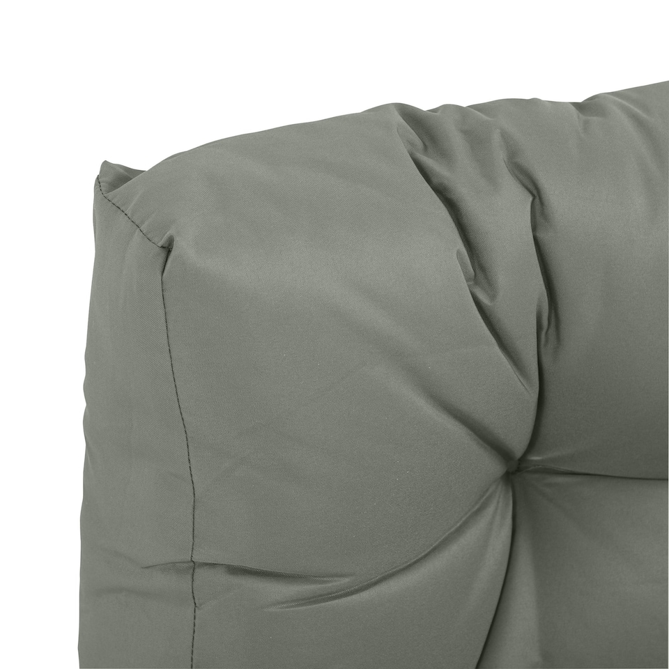 image 1 of Outsunny 2Pcs Garden Tufted Pallet Cushion Seat Pad, Back Cushion Patio