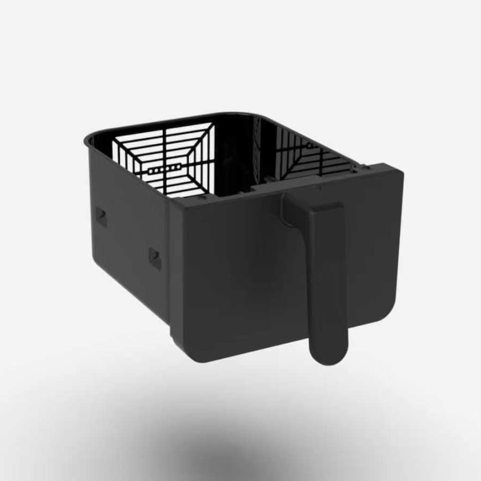 image 1 of EMtronics 10L Stack Dual Air Fryer - Black