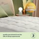 image 9 of Silentnight Anti Allergy Ultimate Mattress Topper 10 cm White | Double