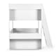 image 3 of Cobaltwood Bunk Bed All White -  Single (90cm)