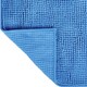 image 4 of Chenille Bobble Bath Mat Non-Slip 50 x 80cm - Lupin Blue