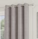 image 3 of Boucle SALE Silver (SINGLE) Door Curtain - On Trend, Thermal, Warm, Noise Reducing - 66 x 84 inch (168x214cm)