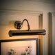 image 2 of ValueLights Black Indoor Wall Picture Light and E14 Pygmy LED 3W Warm White 3000K Bulb Black