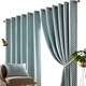 image 2 of Cotswold Eyelet Curtain - Teal - 229 cm x 229 cm