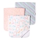 image 1 of Copper Pearl Premium Burp Cloths Whimsy 3Pk
