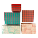 image 2 of 10 Sheet of Mix Designer' Soft touch Foiled Christmas Giftwrap