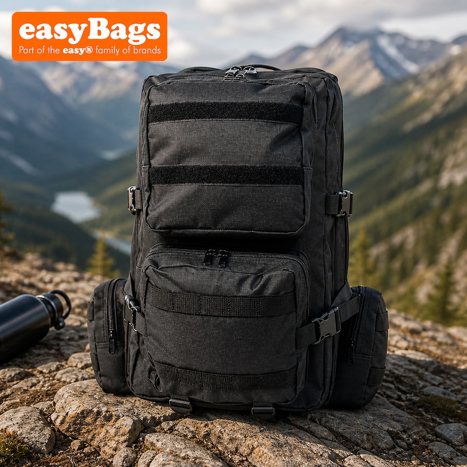 image 1 of Military Style Tactical Hiking Durable Backpack - 31L