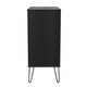 image 3 of Islay 4 Drawer Chest of Drawers in Black Ash (Ready Assembled) | Black | Black Ash