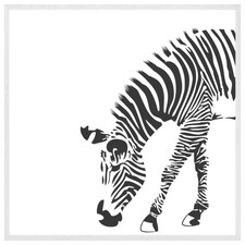 Zebra (Picture Frame) White | M