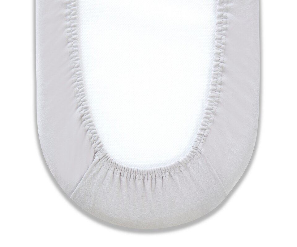 image 1 of Fitted Sheet Travel - Grey | Grey | One Size