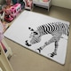 image 4 of Zebra (Rug) White | XL: 160x230cm