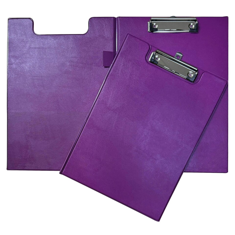 image 1 of Janrax A4 Purple Foldover Clipboard