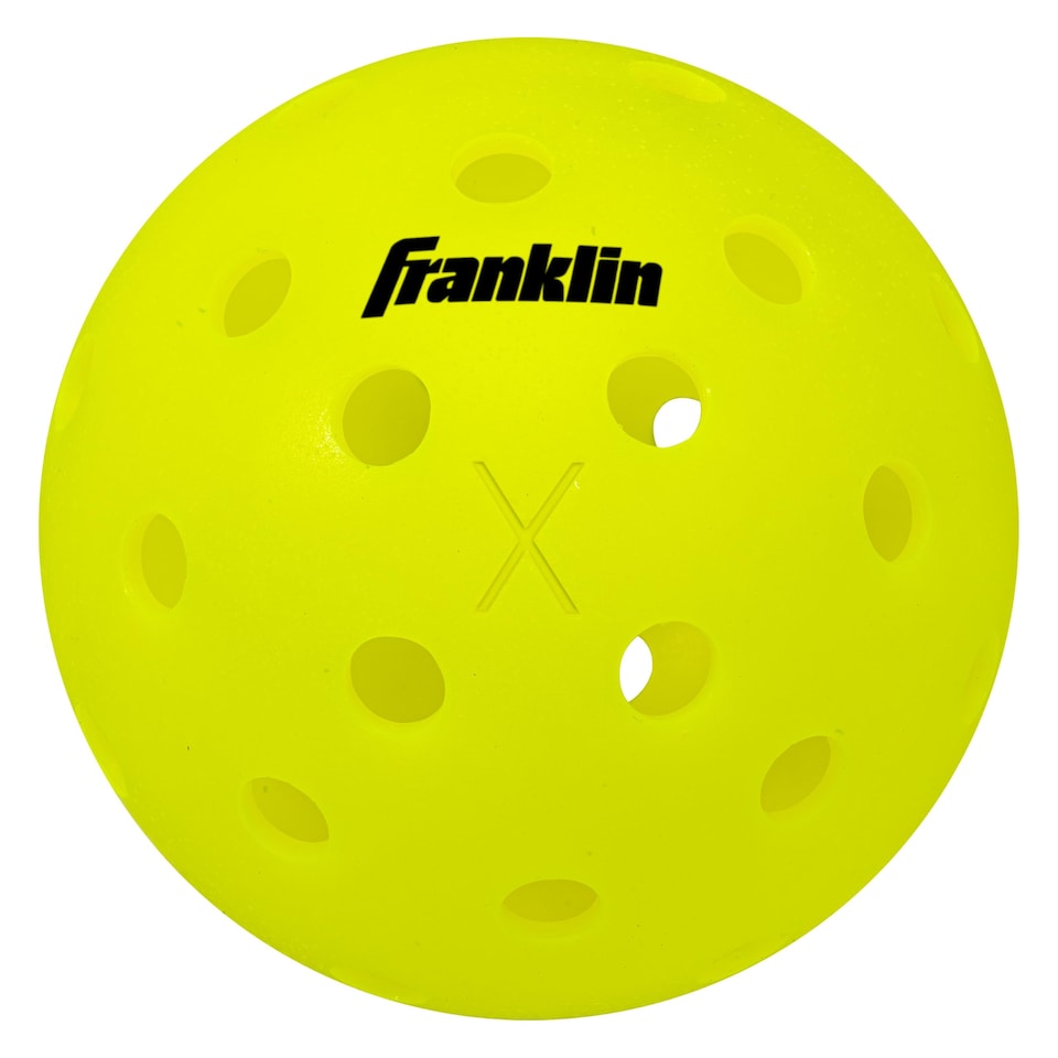 image 1 of Franklin Sports Half Court Size Pickleball Net By Pickleball - Includes 10Ft Net, (2) Paddles, And (2) X-40 USA Pickleball Approved Pickleballs