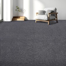 Dark Grey Carpet Tiles Heavy Duty 20pcs 5SQM Commercial Office Home Shop Retail Flooring