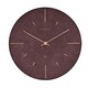 image 1 of Interval Resin Wall Clock 30cm - Amethyst & Gold Purple | Amethyst & Gold
