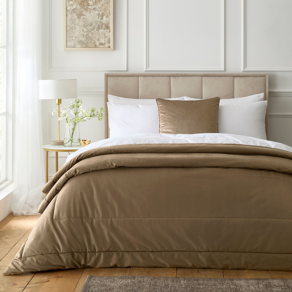 image 1 of Appletree Harlan Cushion Cover Taupe