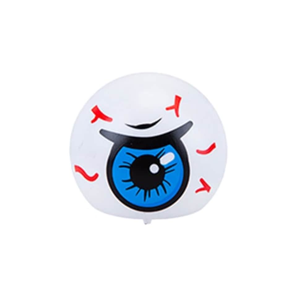 image 1 of Halloween Eyeball Pull Back Toy