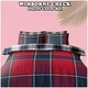 image 8 of VELVETIO Wimborne Check Duvet Cover Set Reversible Polycotton Easy Care Beddings Grey | Double