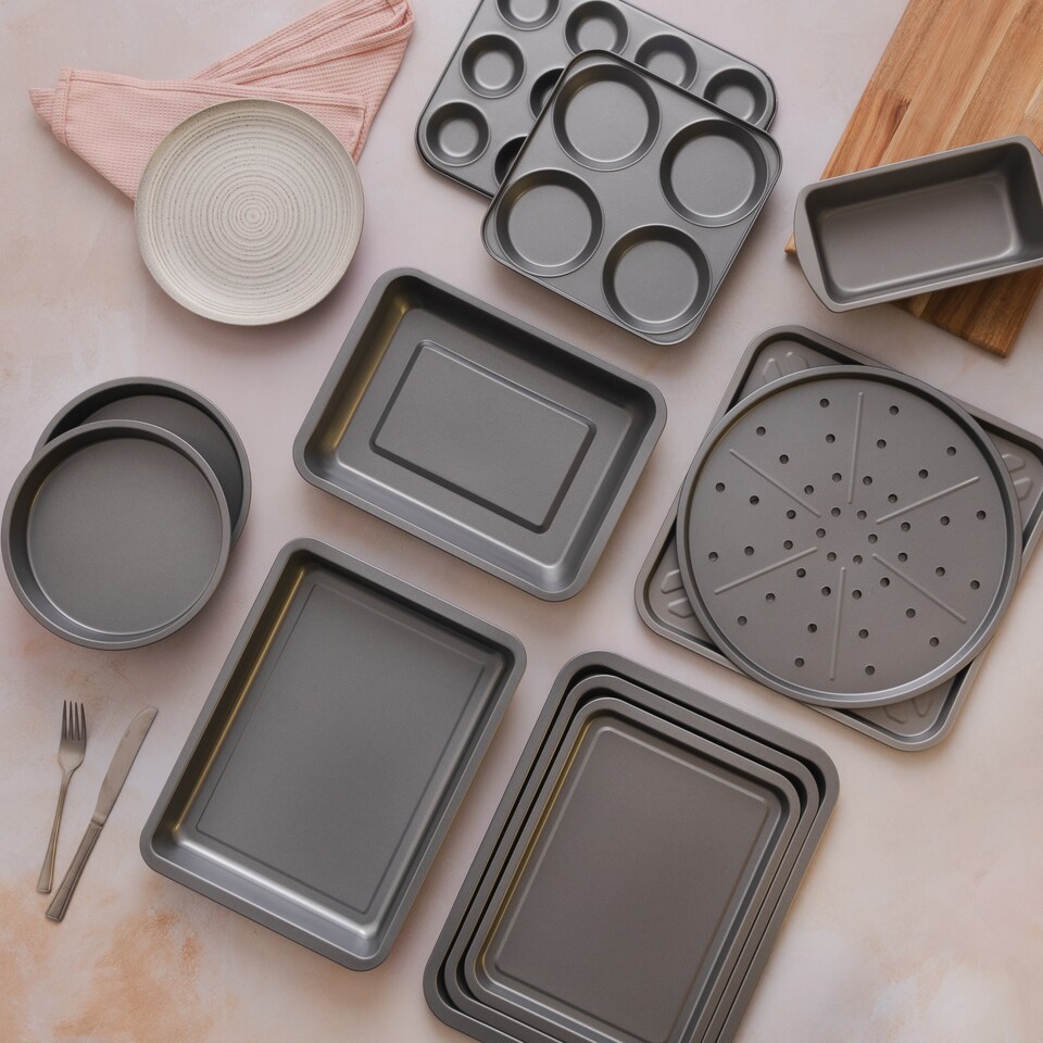 image 1 of BetterWare Essentials Non-Stick 12 Piece Baking Set
