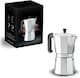 image 1 of Straame 9 Cup Stovetop Coffee Maker, Authentic Expresso Maker