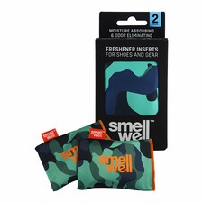 SmellWell Freshener Shoe Inserts - Odour Elimination for Shoes and Boots | Green | Camo Green
