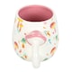 image 3 of Funky Fungi Print Mug with Mushroom Handle