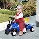 image 2 of HOMCOM Ride On Tractor Toddler Walker Foot To Floor Slider with Horn Storage Steering Wheel for 1-3 Years Old Blue