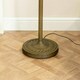 image 2 of ValueLights Tiffany Gold Floor Lamp Yellow Uplighter Lamp Shade Gold