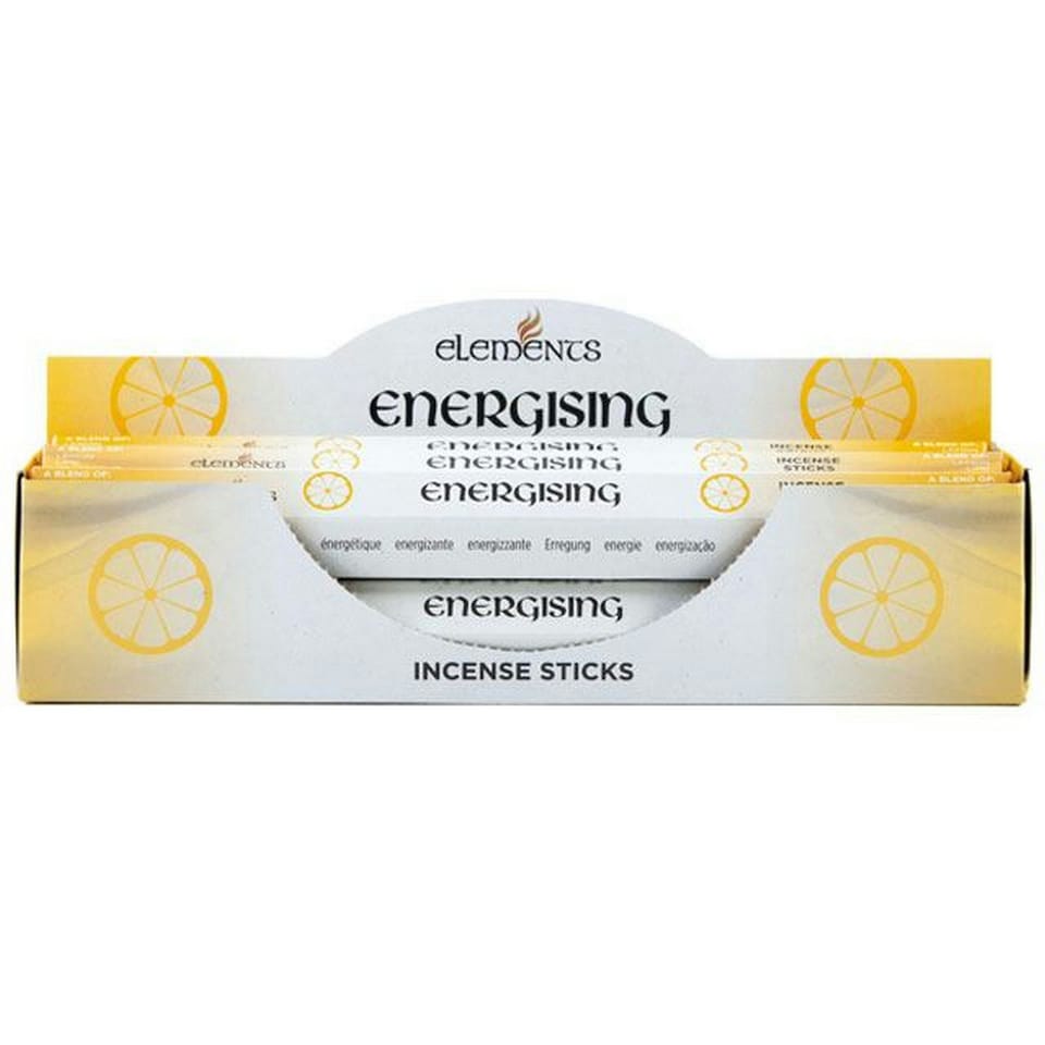 image 1 of Elements Energising Incense Sticks (Box Of 6 Packs) - Yellow - One Size