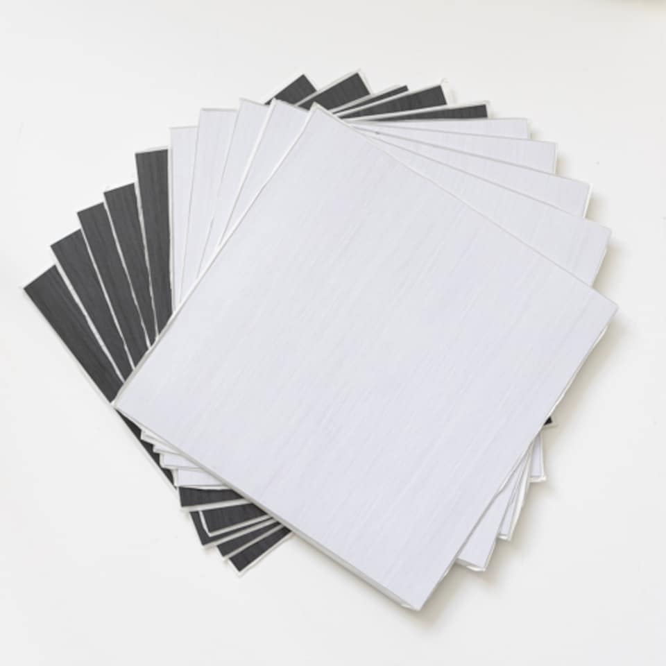 image 1 of Floor Pops Lawrence Classic 30.48 x 30.48cm Self-adhesive Vinyl Floor Tiles Pack 10 | 0.93sqm